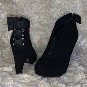 Suede Guess Booties
